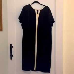 TALBOTS REFINED PONTE SHEATH DRESS